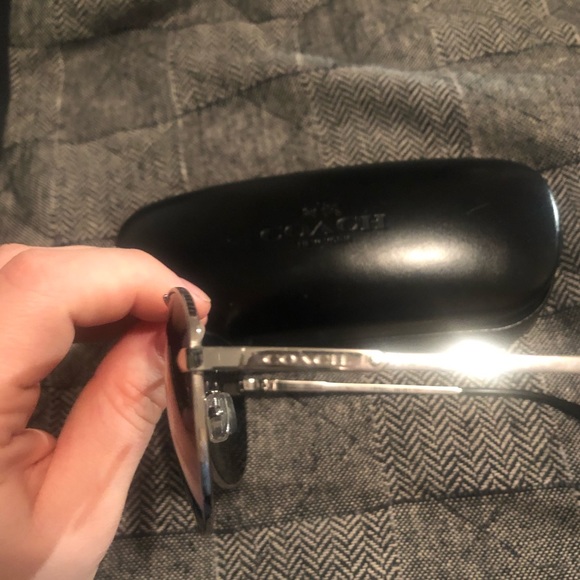 Gently used Coach Aviators - Picture 2 of 3